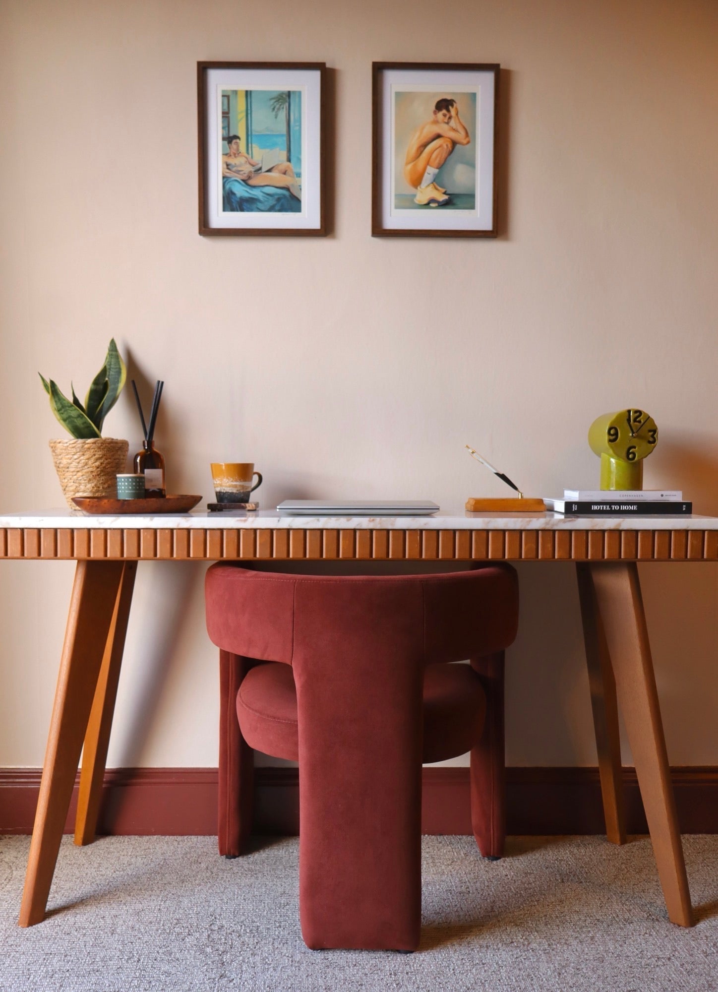 Building a Bespoke Marble Desk
