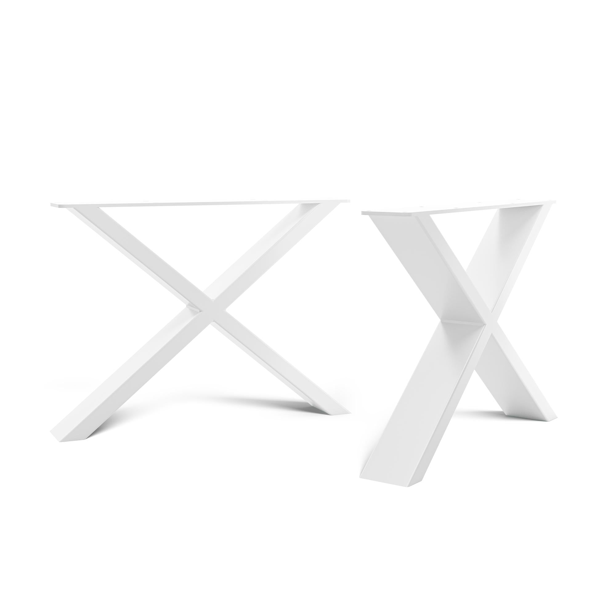 X-Frame Industrial legs | 35cm Coffee Table