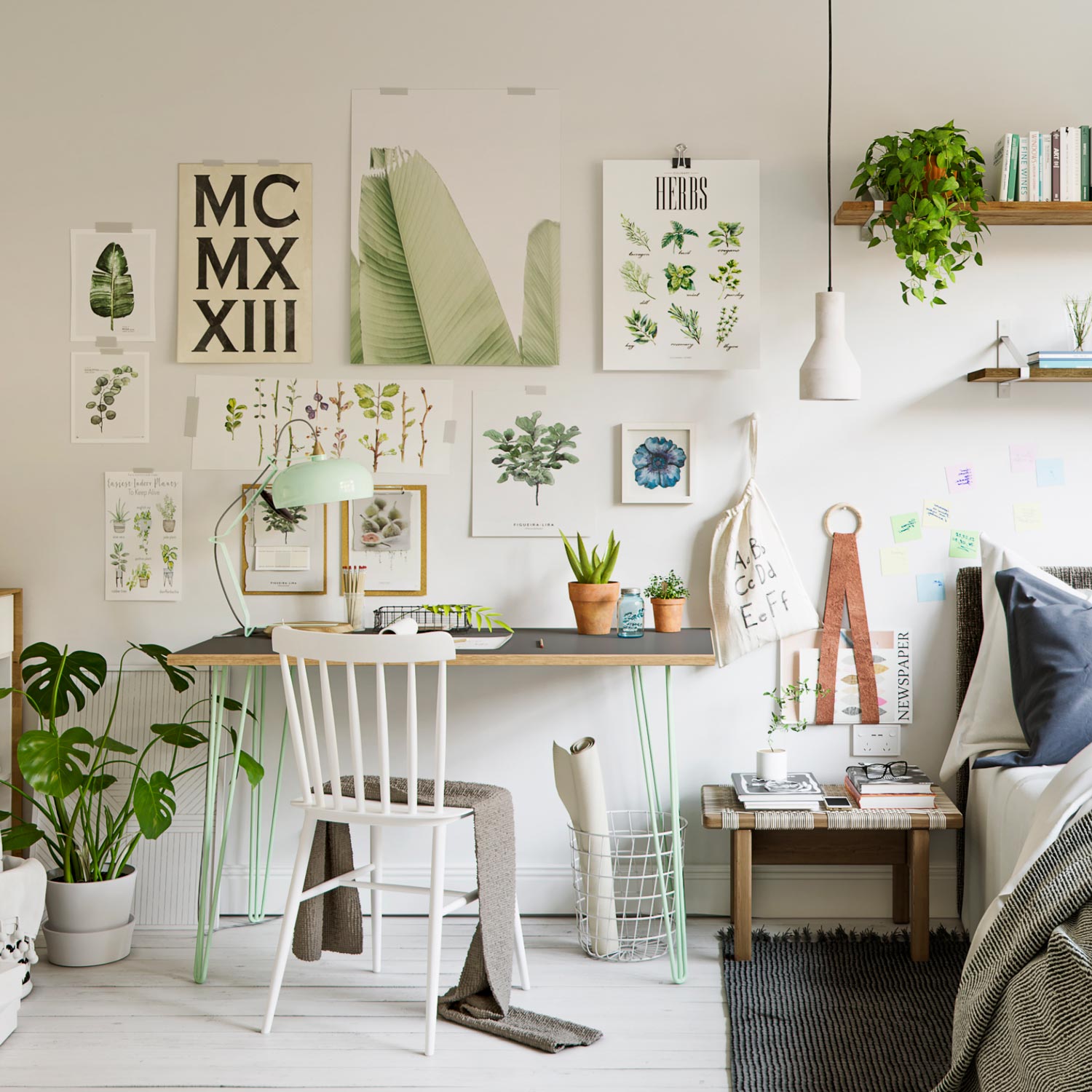 71cm Hairpin Legs - Desk & Dining Table