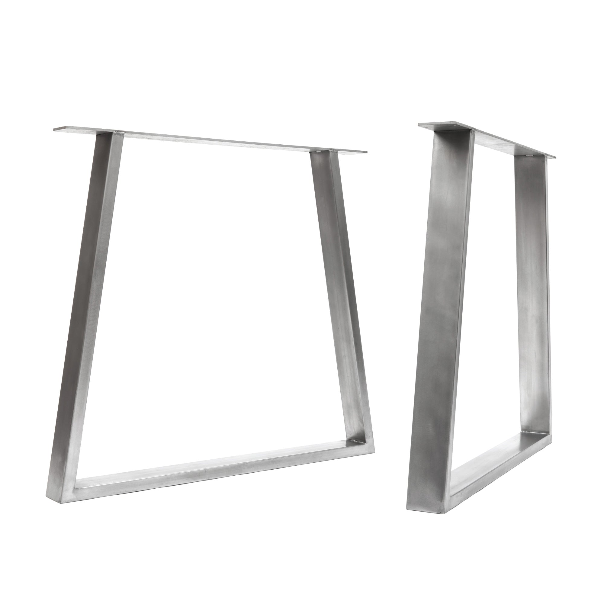 Trapezium Industrial Legs | 71cm Table Wide