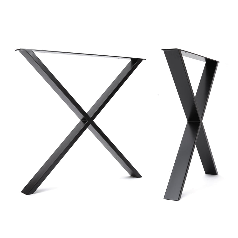 X-Frame Industrial legs | 71cm Table Wide