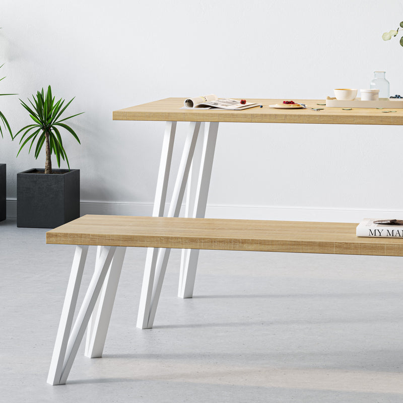 Box Hairpin Legs | 40cm Bench