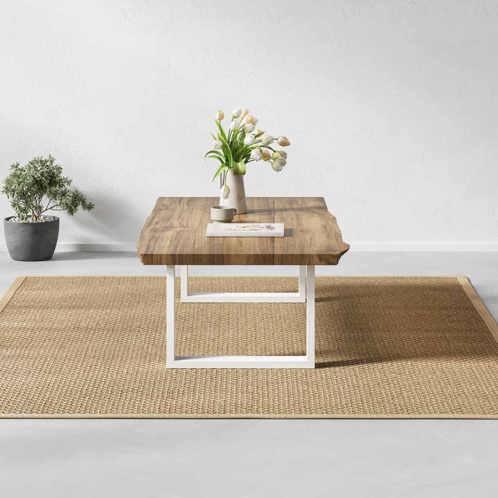 Square Industrial Legs | 35cm Coffee Table