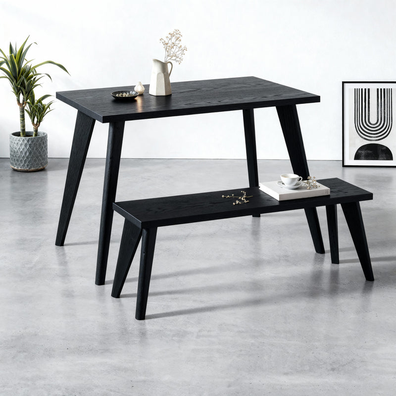 40cm Tapered Oak Table Legs