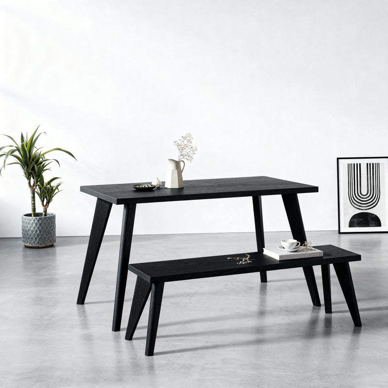 40cm Tapered Oak Table Legs