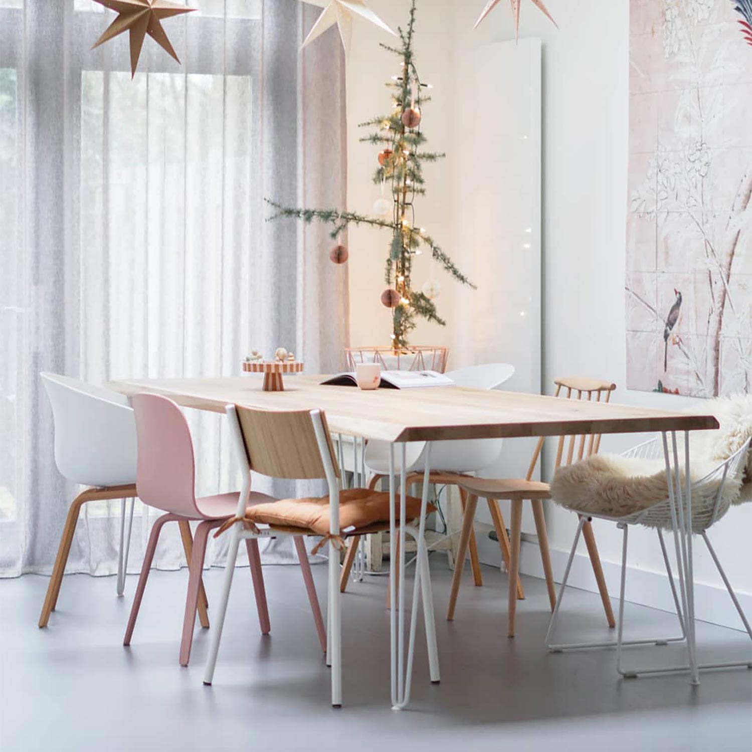 pinks charming kitchen