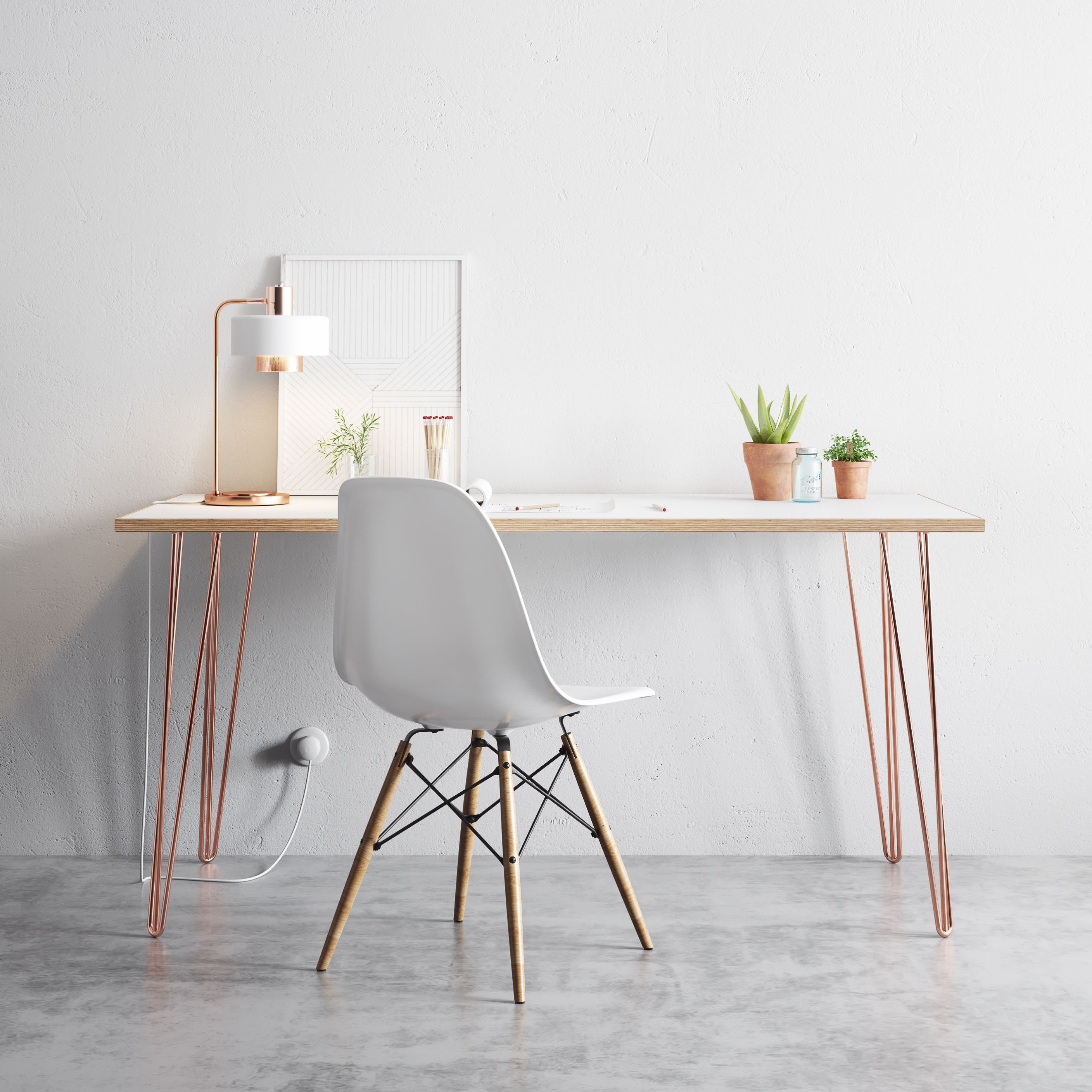 71cm Hairpin Legs - Desk & Dining Table