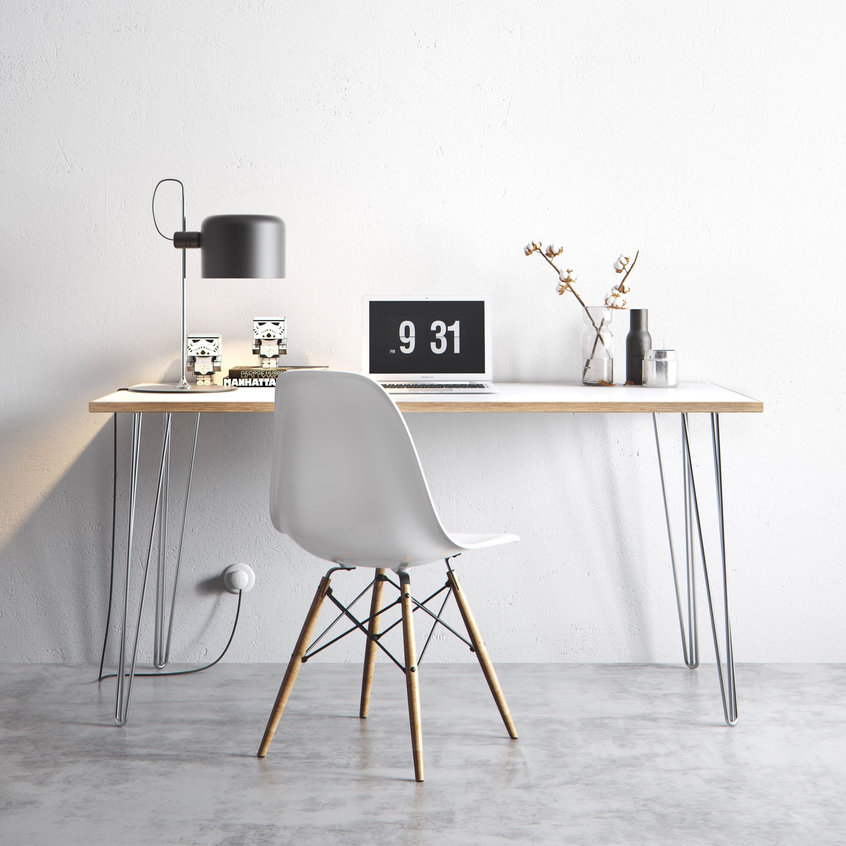 71cm Hairpin Legs - Desk & Dining Table