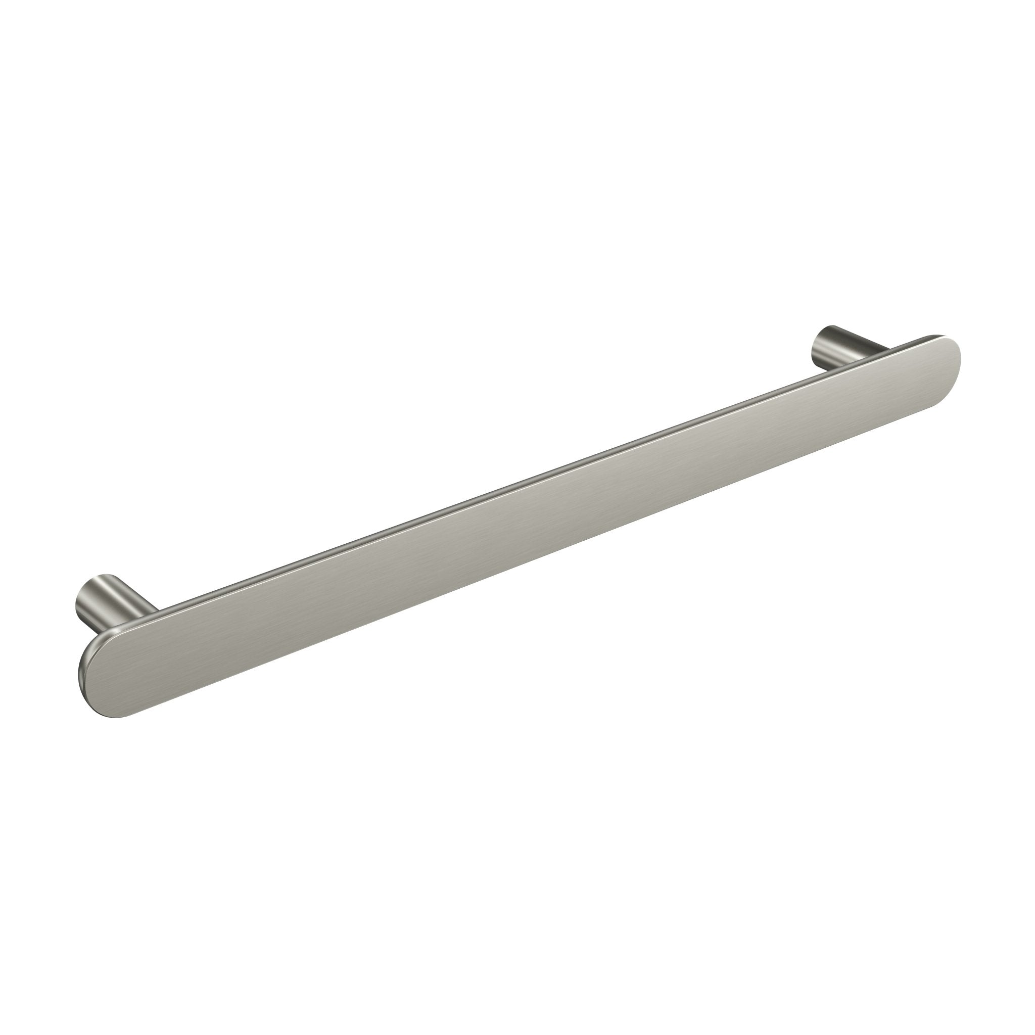 Bar Trim Pull Handle-Industrial Nickel-260mm-The Hairpin Leg Co.