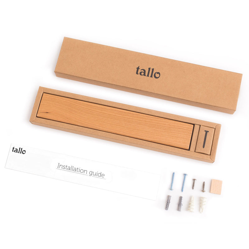 Magnetic Wooden Knife Rack-Maple-45cm / 18"-The Hairpin Leg Co.