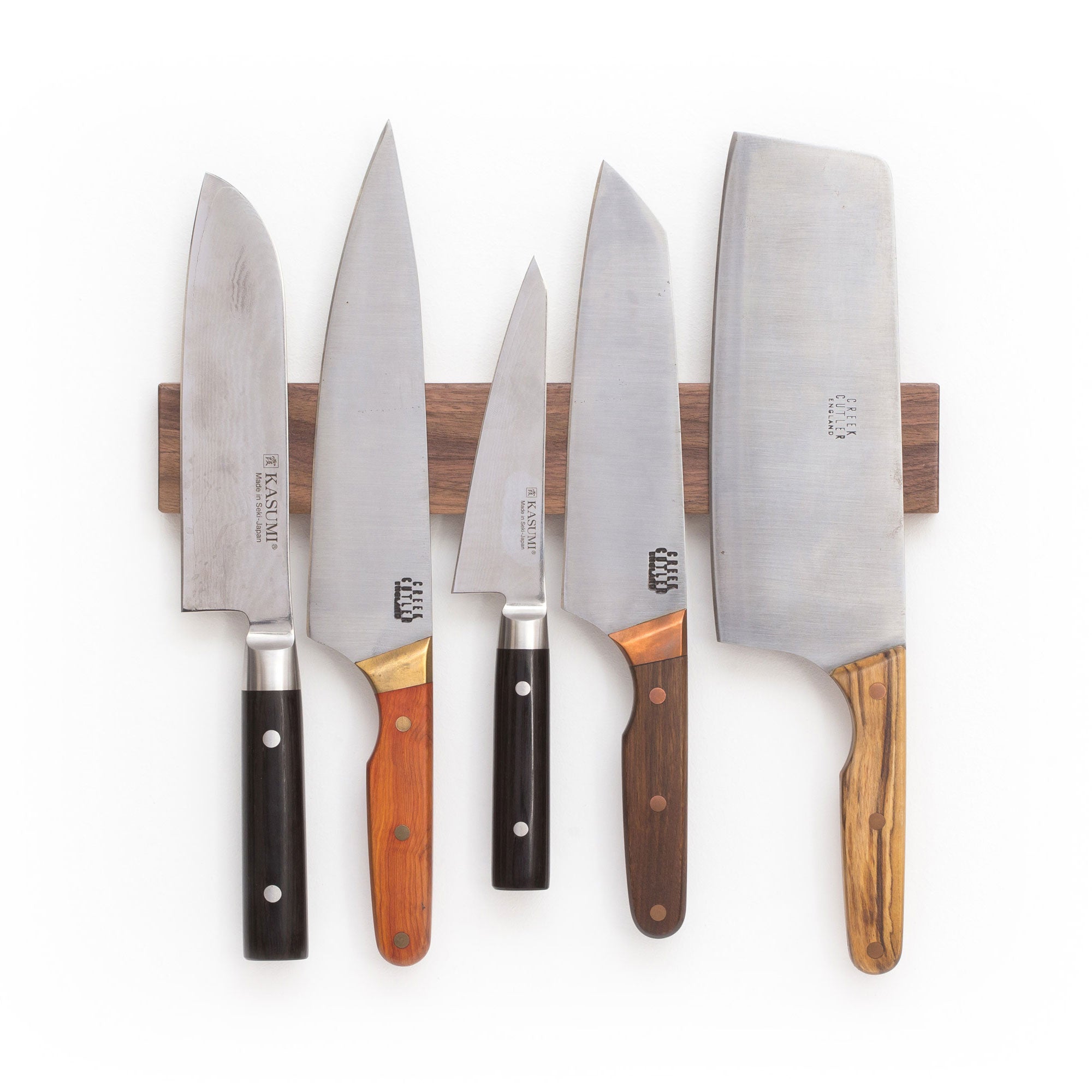 Magnetic Wooden Knife Rack-Maple-45cm / 18"-The Hairpin Leg Co.