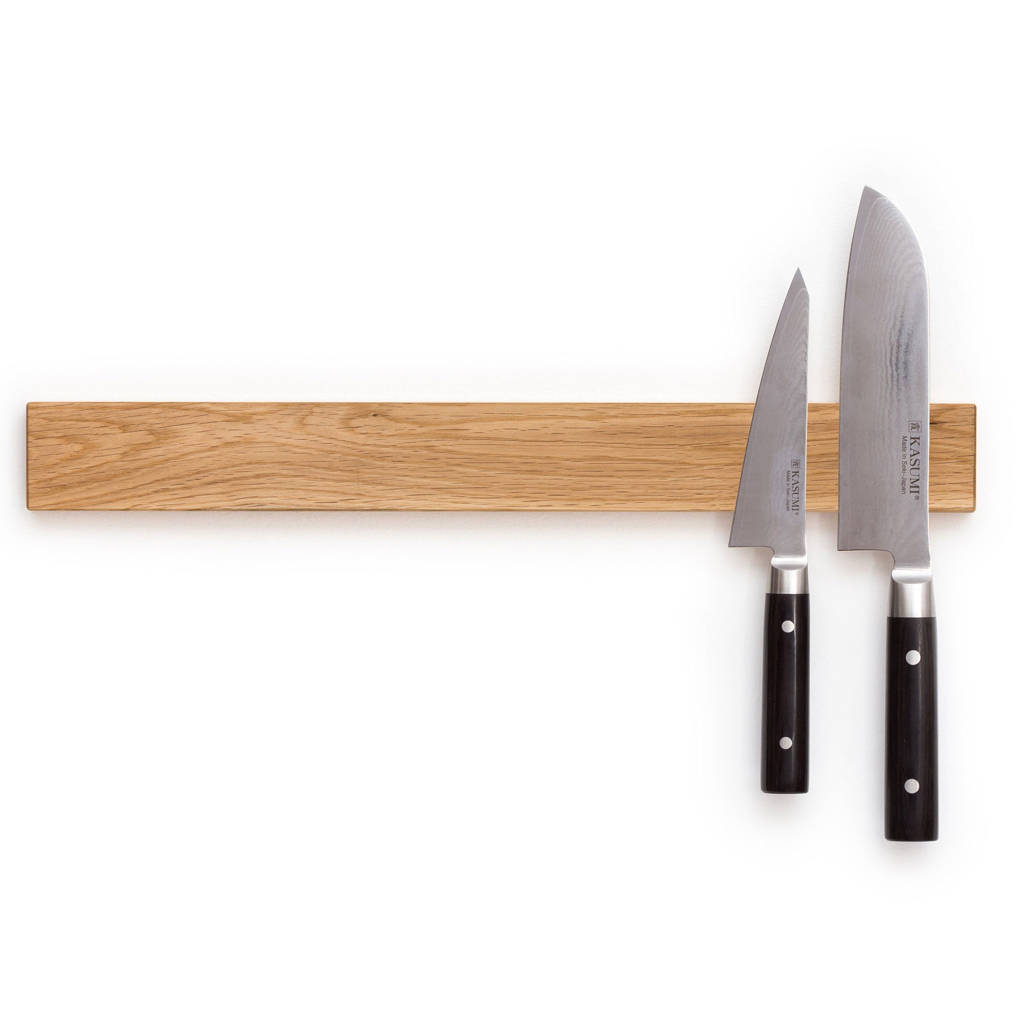 Magnetic Wooden Knife Rack-Oak-45cm / 18"-The Hairpin Leg Co.