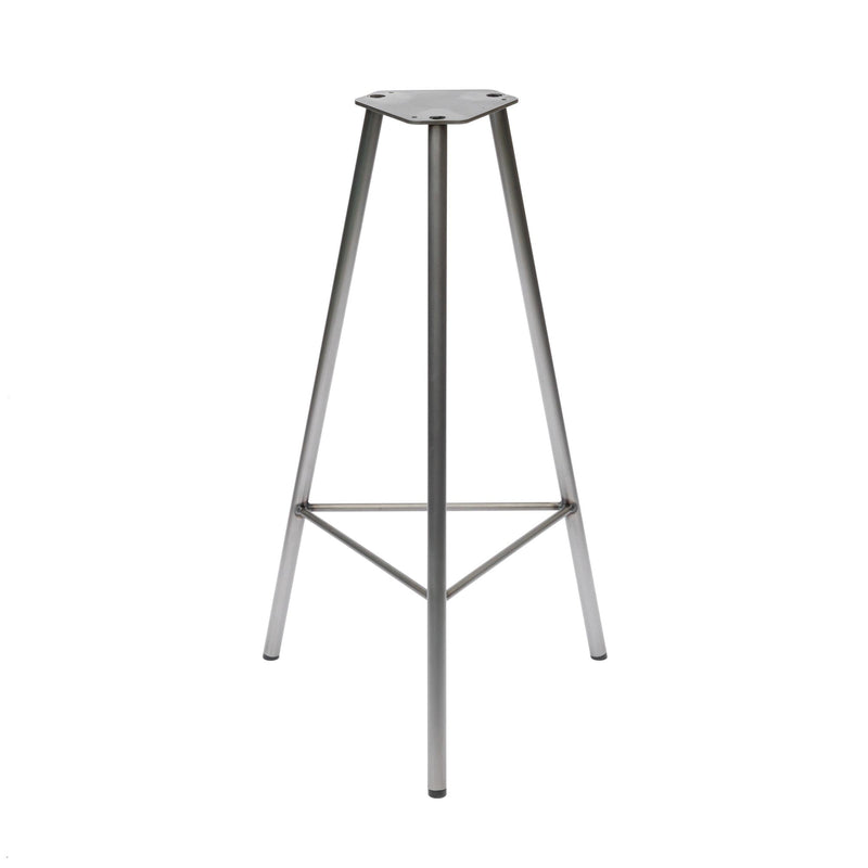Nord Stool Base-Clear Coat--The Hairpin Leg Co.