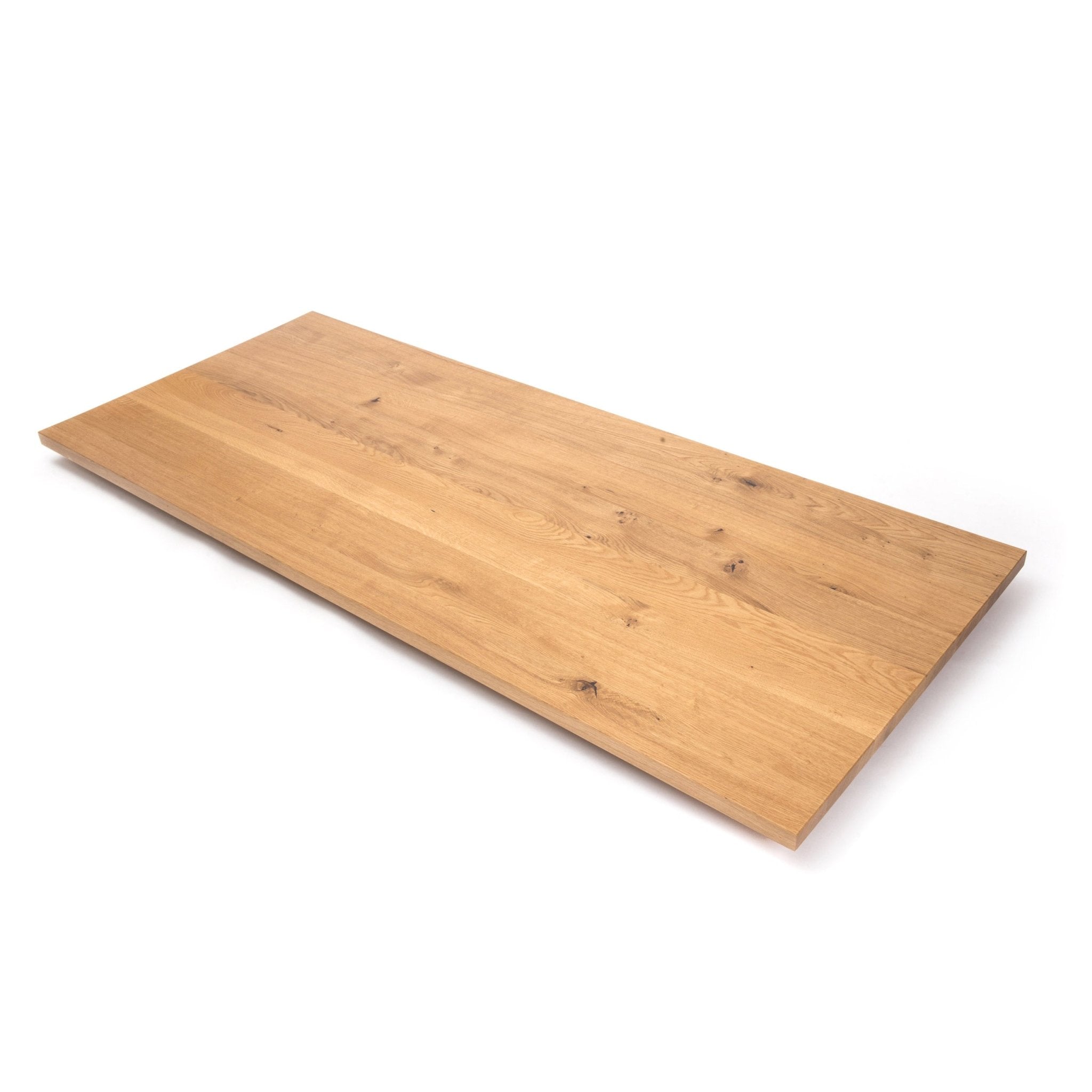 Solid Oak Table Top-180cm x 75cm x 3.2cm--The Hairpin Leg Co.