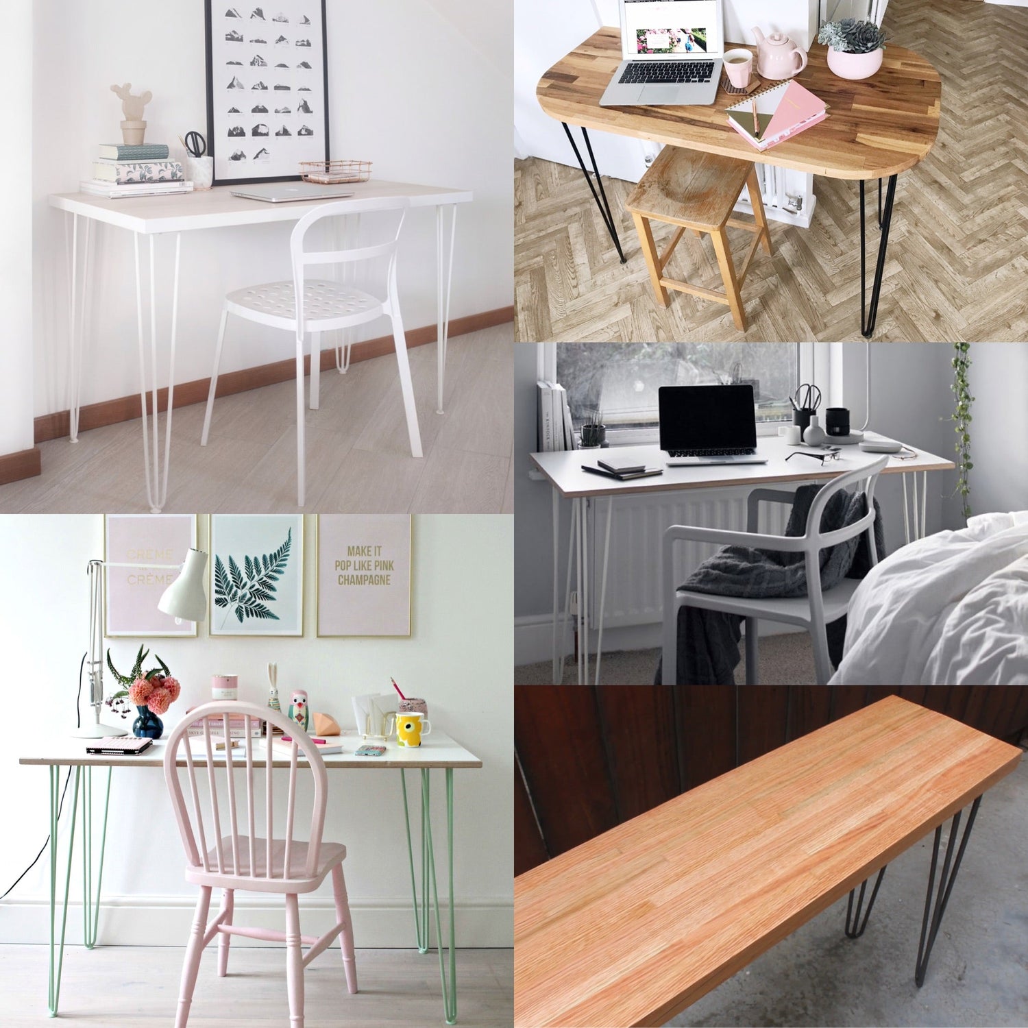 How to: Refresh your workspace with a hairpin leg desk - The Hairpin Leg Co.