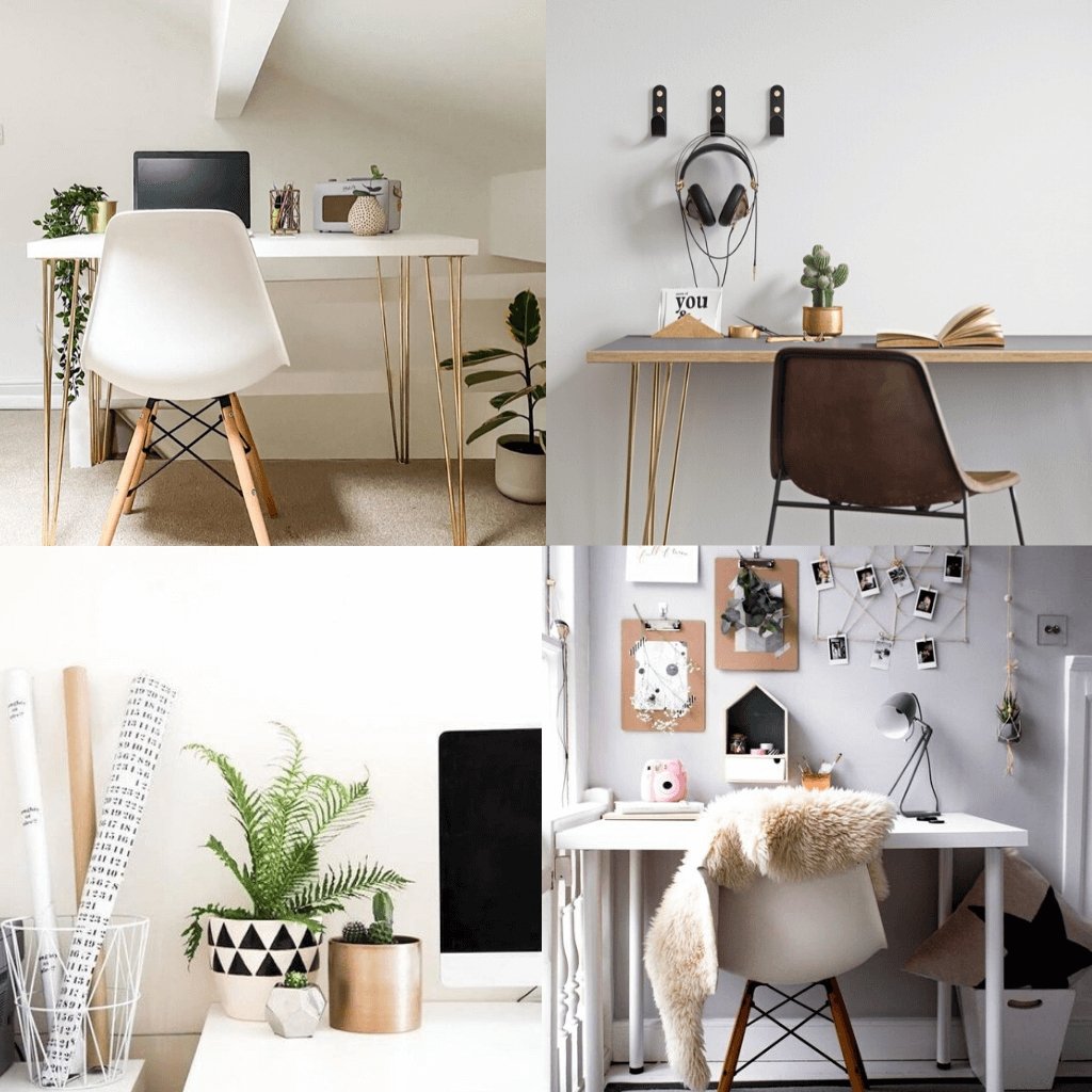 How To Style a Scandinavian Home Office - The Hairpin Leg Co.