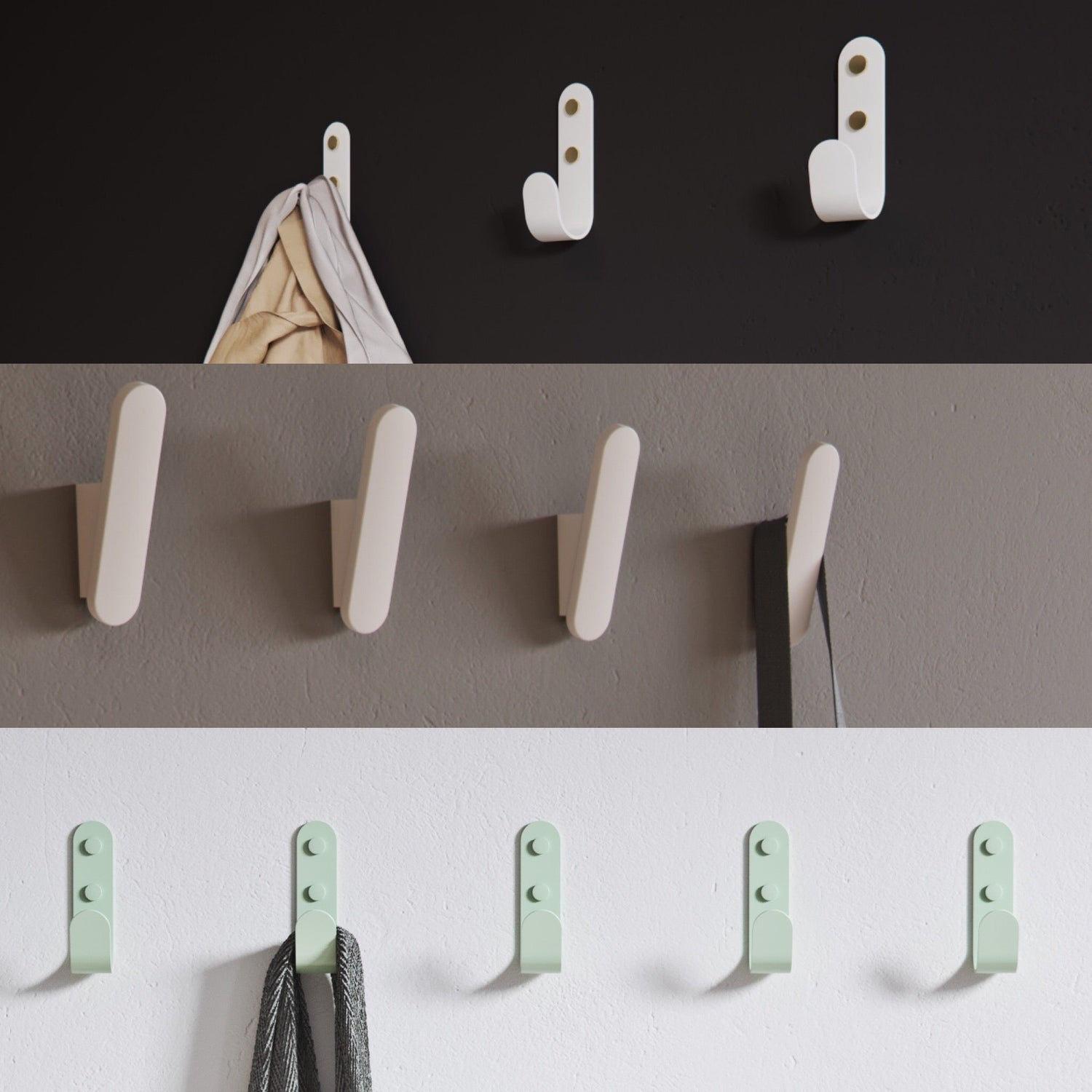 NEW RELEASE: Tallo steel and wood wall hooks - The Hairpin Leg Co.