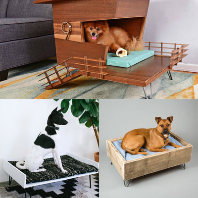 Make Your Own Dog Bed On Legs [Images] | The Hairpin Leg Co.
