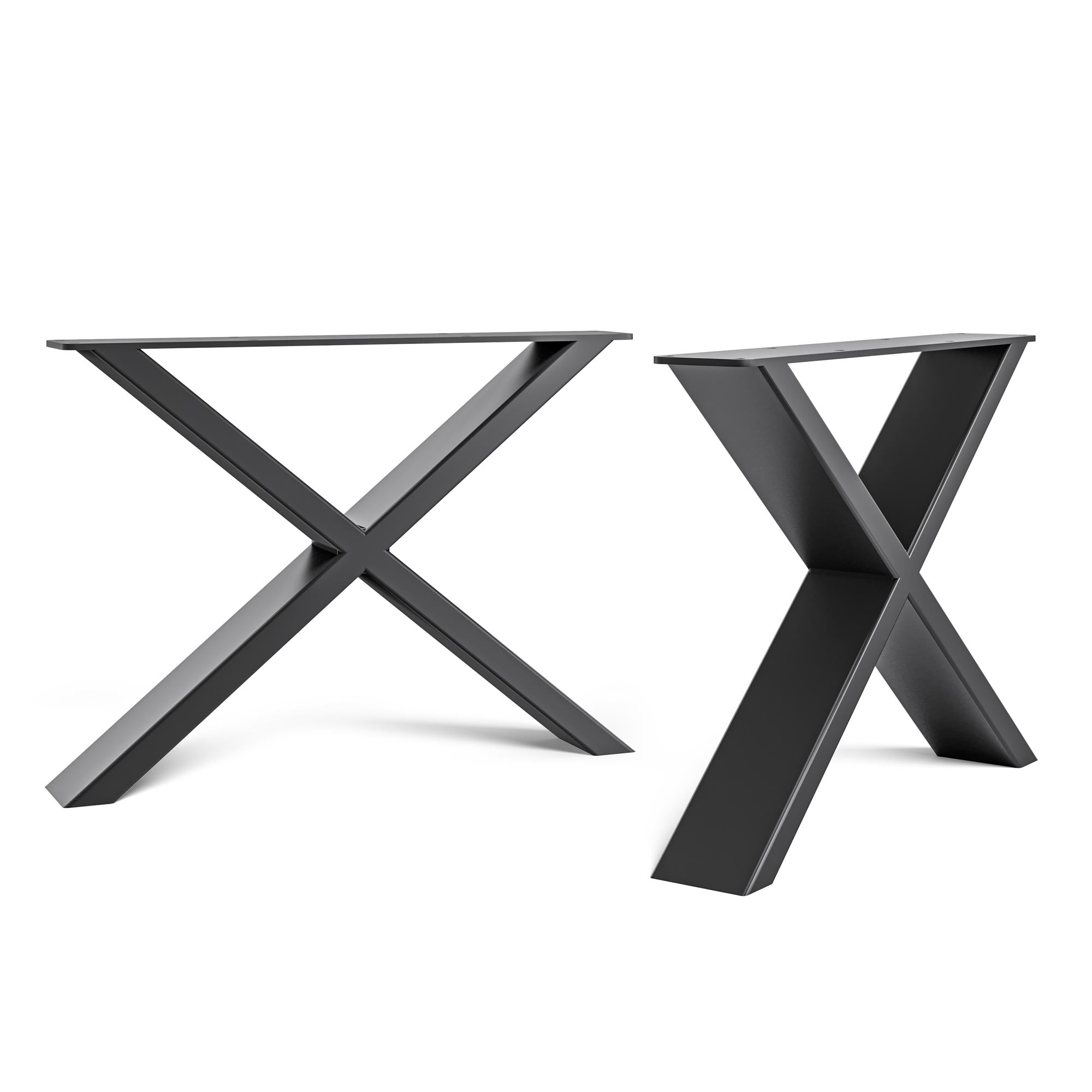 X-Frame Industrial legs | 35cm Coffee Table