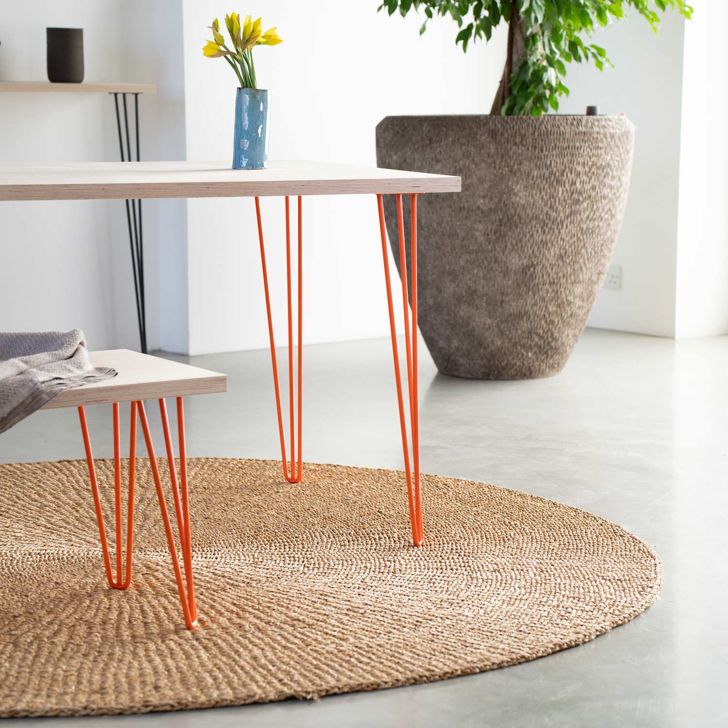 40cm Hairpin Legs - Bench