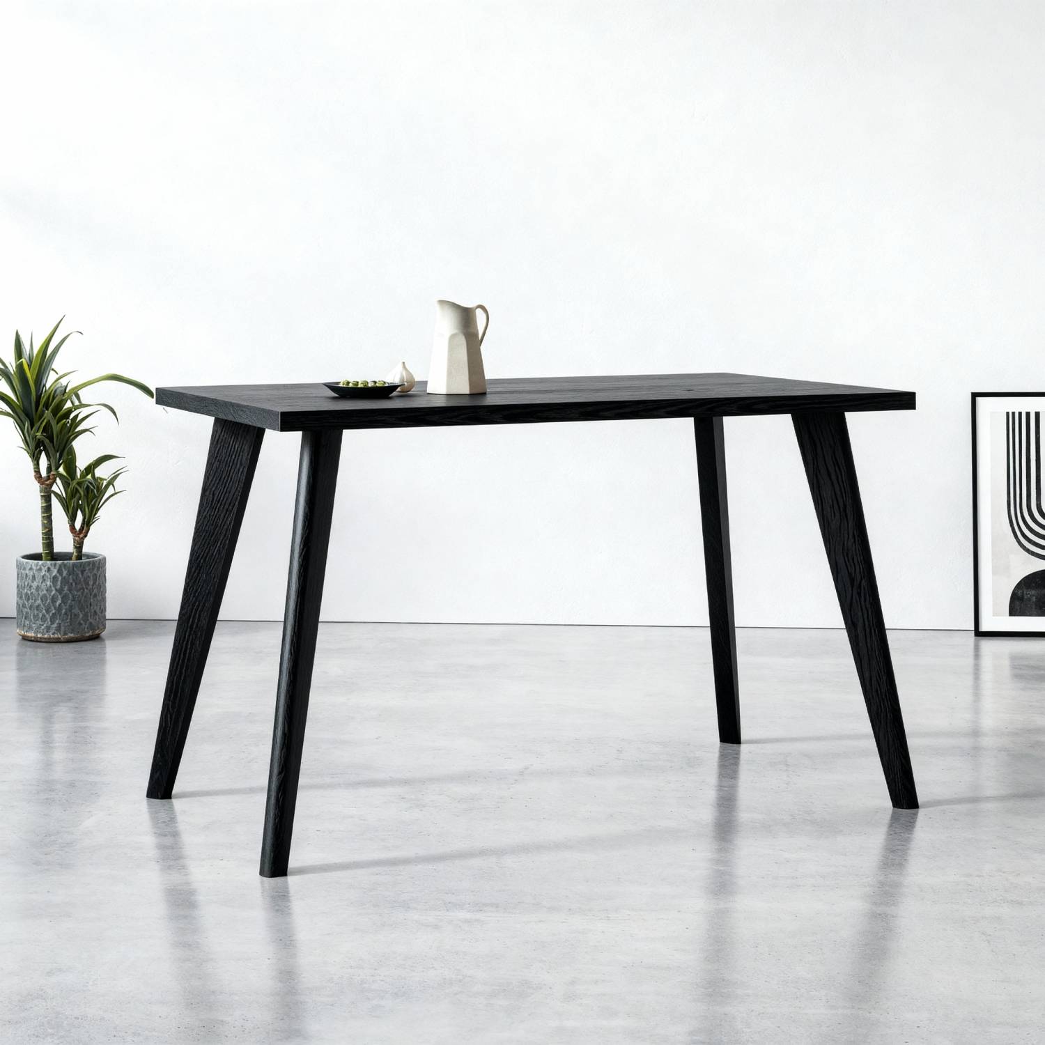 71cm Tapered Oak Table Legs