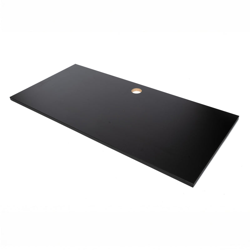 Black Melamine Laminate Table Top