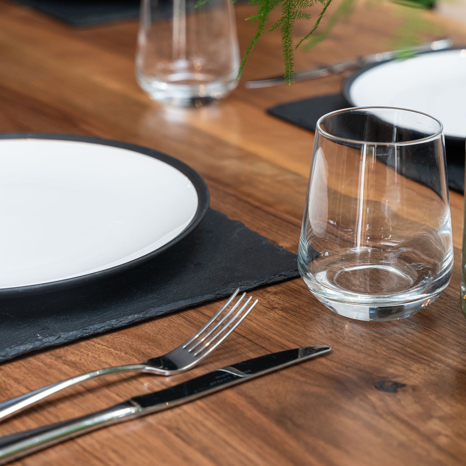 Walnut Live Edge Dining Table