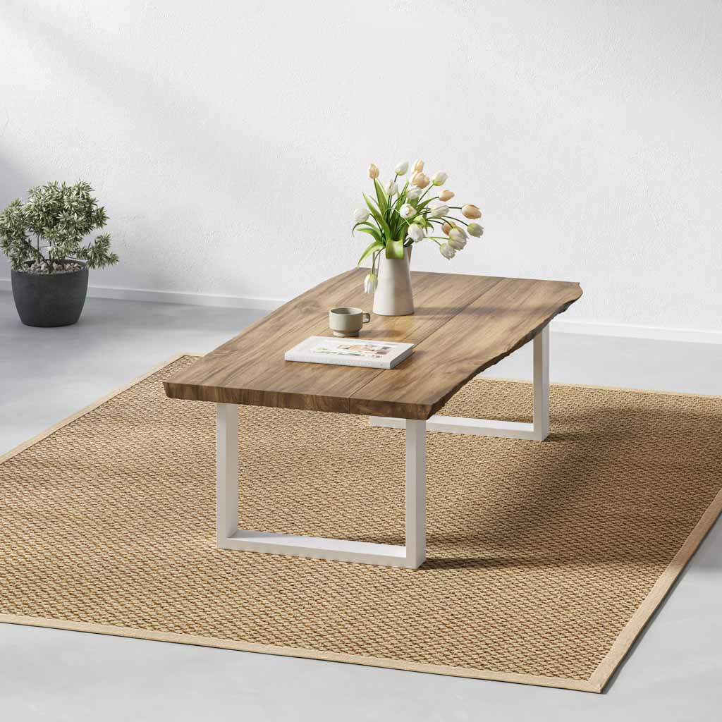 Square Industrial Legs | 35cm Coffee Table