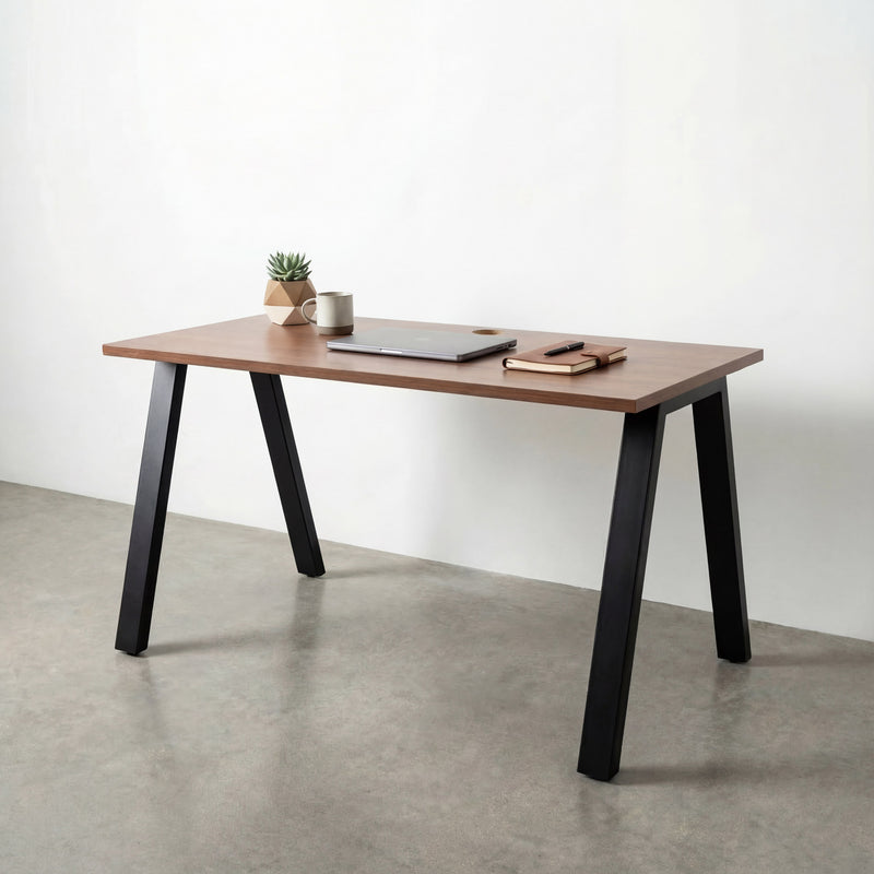 Walnut Melamine Laminate Desk Top