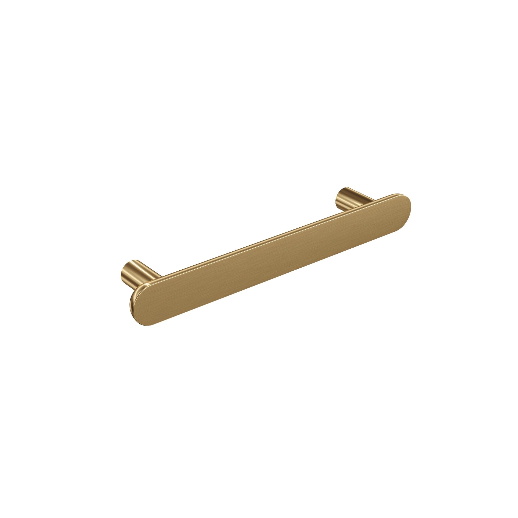 Bar Trim Pull Handle-Brushed Brass-165mm-The Hairpin Leg Co.
