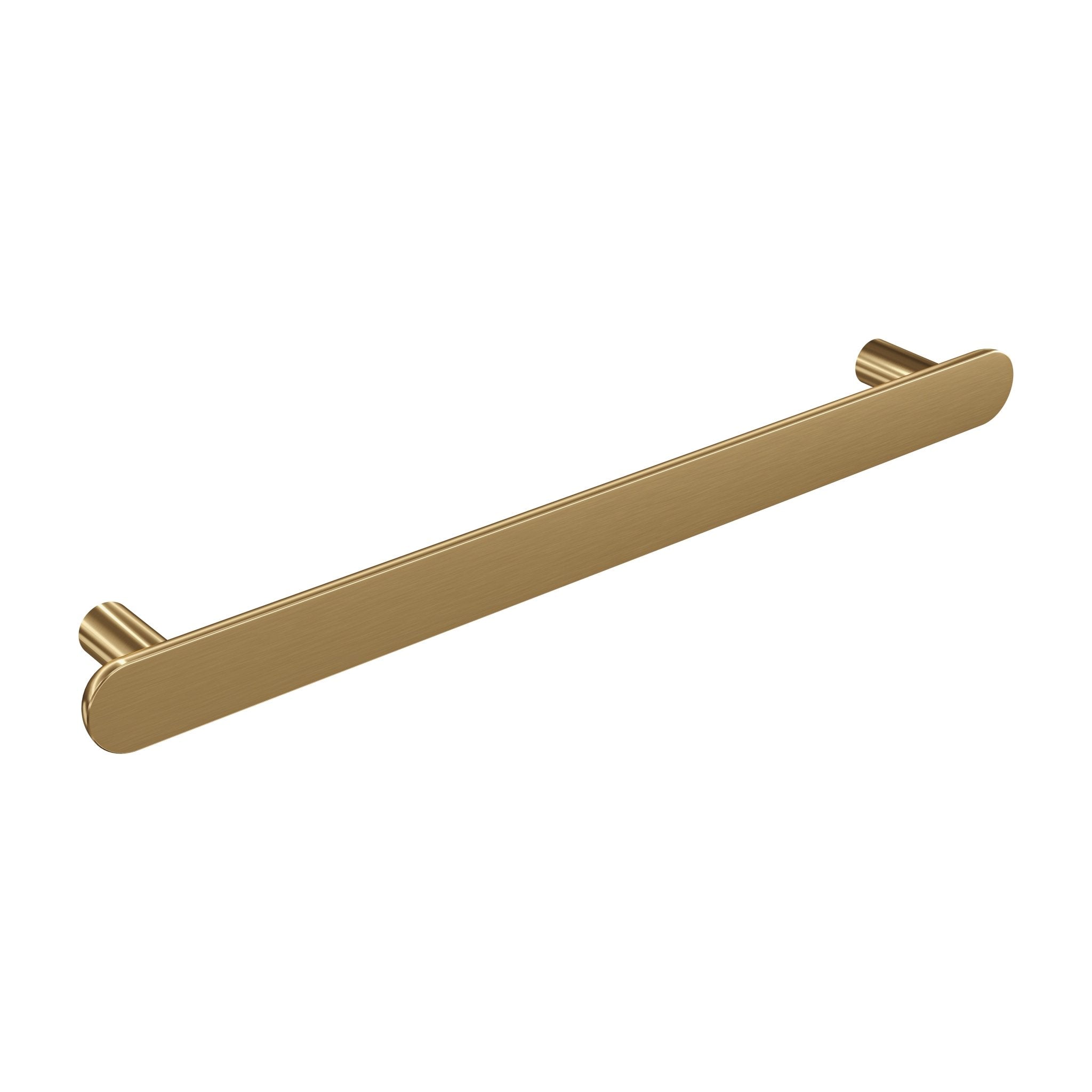Bar Trim Pull Handle-Brushed Brass-260mm-The Hairpin Leg Co.