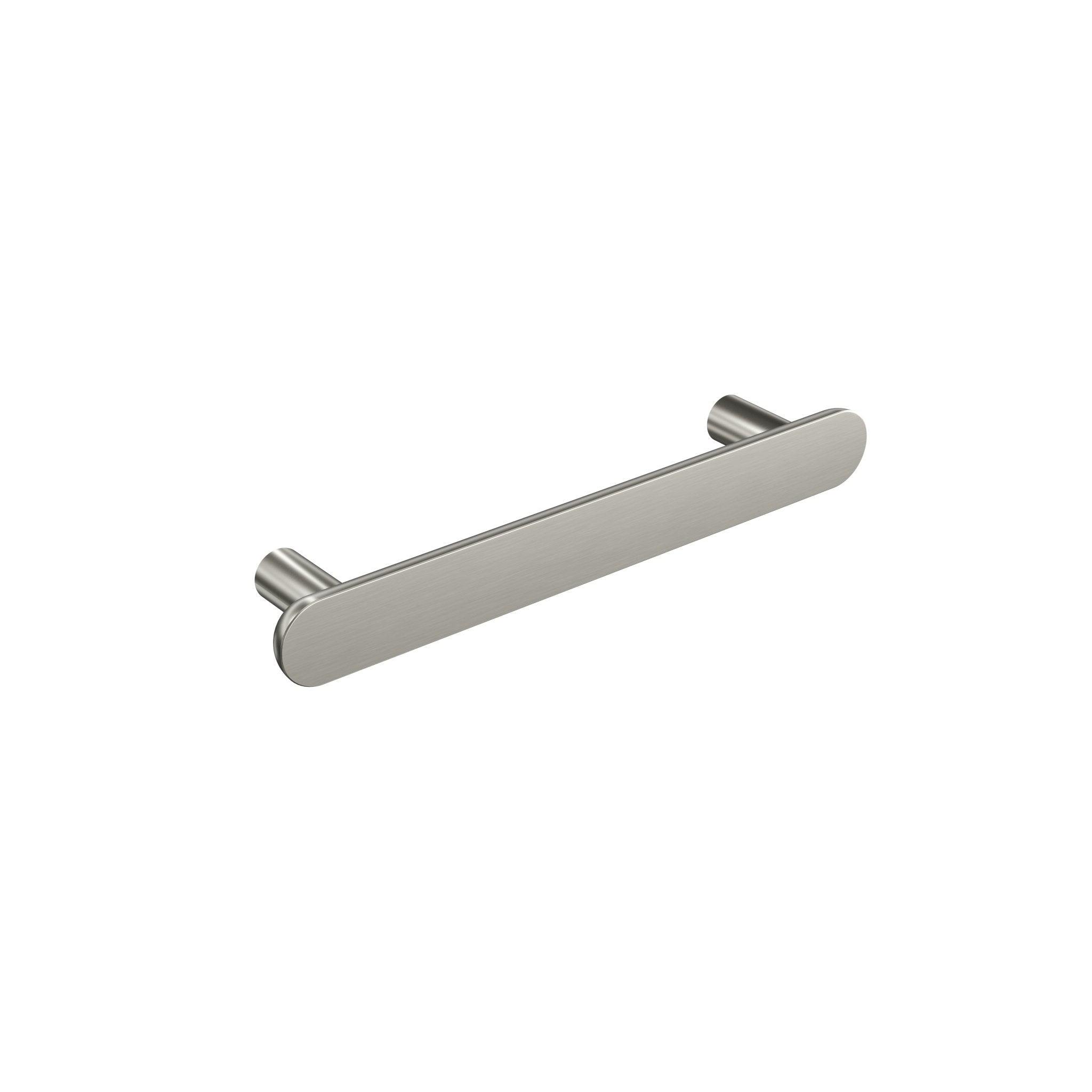 Bar Trim Pull Handle-Industrial Nickel-165mm-The Hairpin Leg Co.