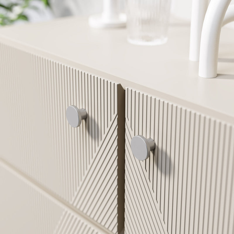 Disk 30mm Knob-Industrial Nickel--The Hairpin Leg Co.