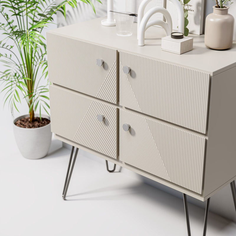 Disk 30mm Knob-Industrial Nickel--The Hairpin Leg Co.