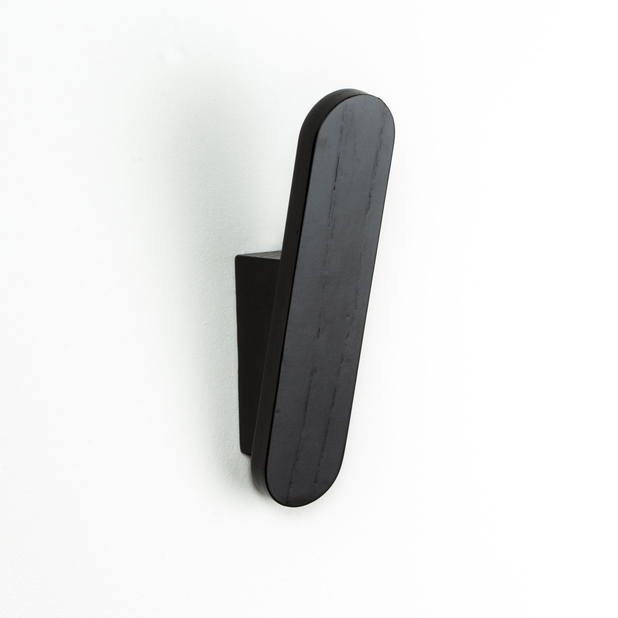 Hardwood Wall Hooks-Black--The Hairpin Leg Co.