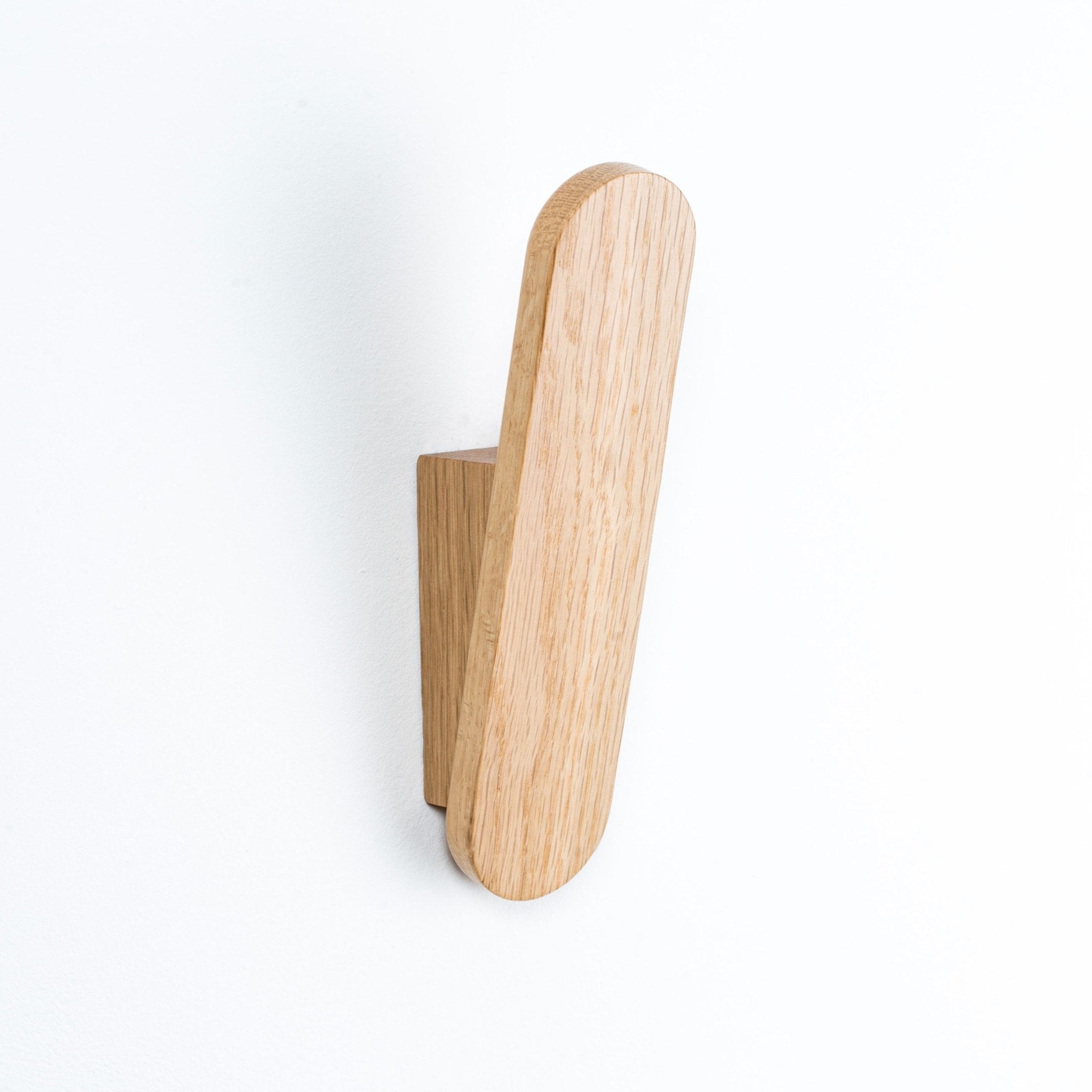 Hardwood Wall Hooks-Oak--The Hairpin Leg Co.