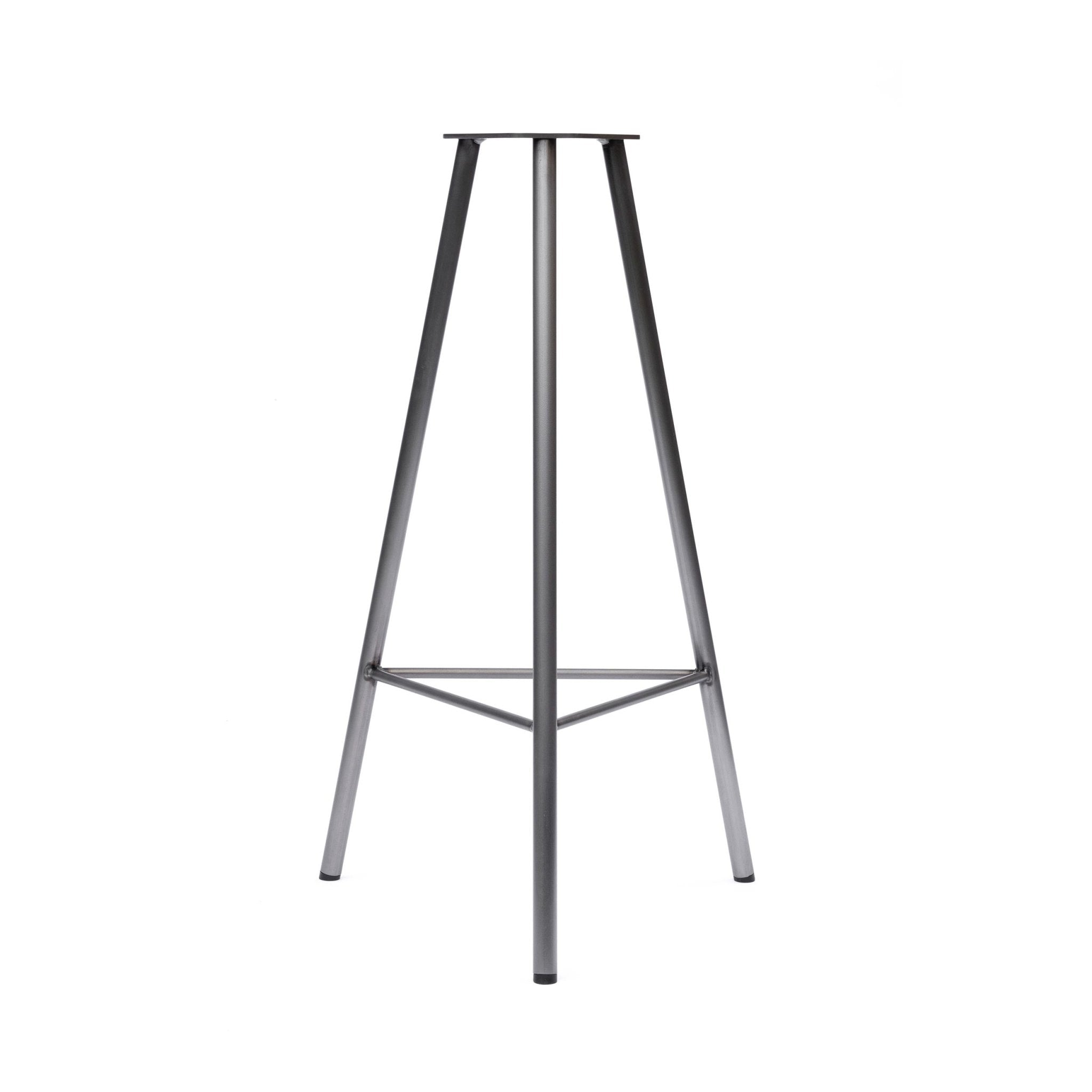 Nord Stool Base-Black--The Hairpin Leg Co.