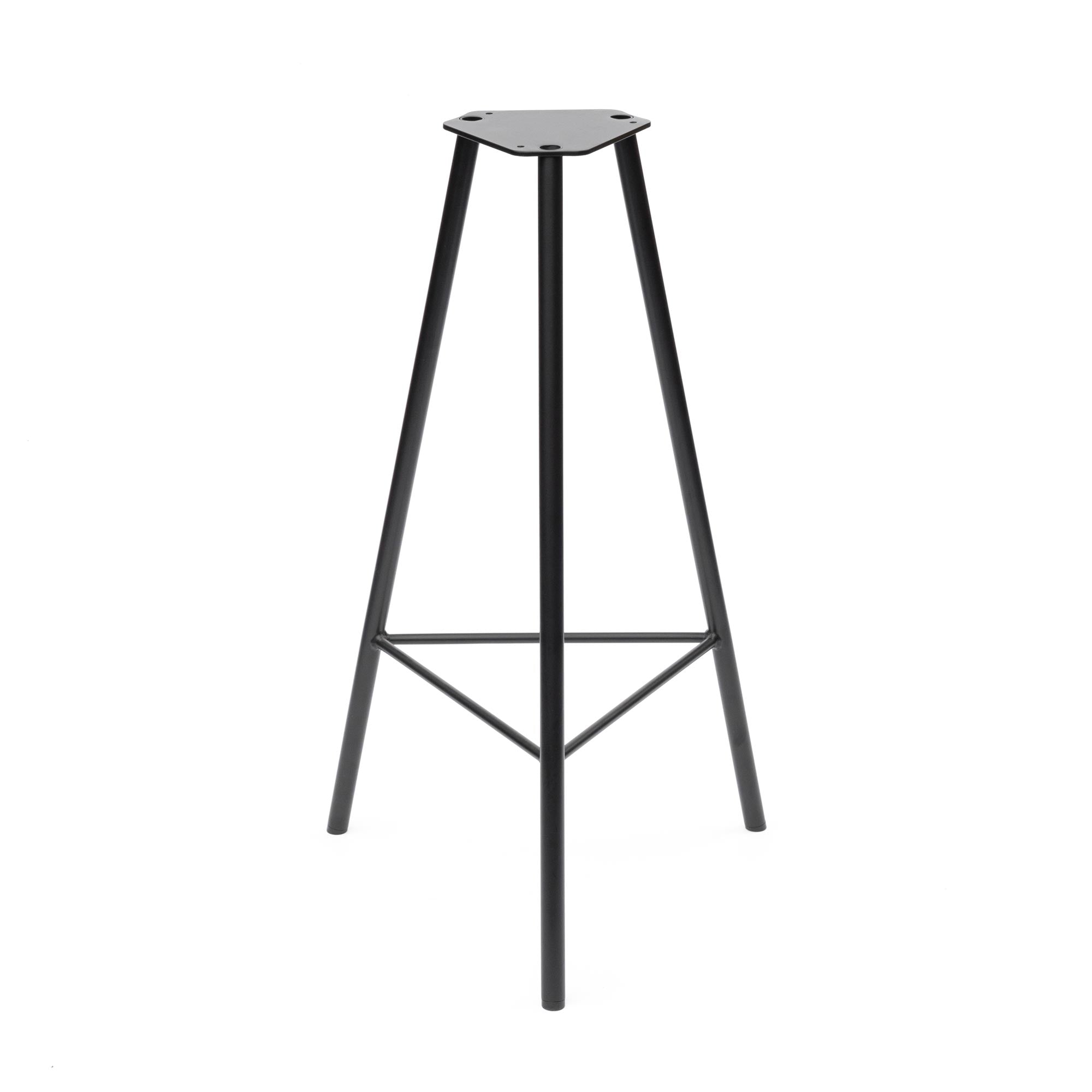 Nord Stool Base-Clear Coat--The Hairpin Leg Co.